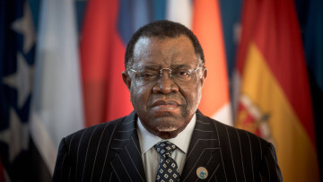 नामिबियाका राष्ट्रपति जी गिन्गोबको निधन